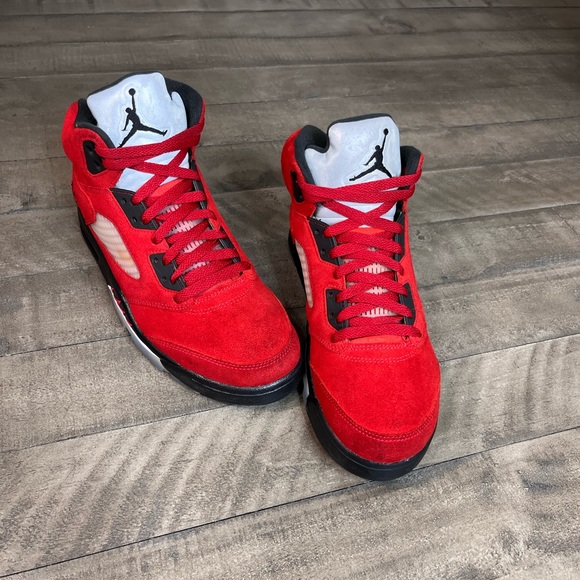 Nike Air Jordan 5 Raging Bull Sneakers Sz 10 - Picture 3 of 5